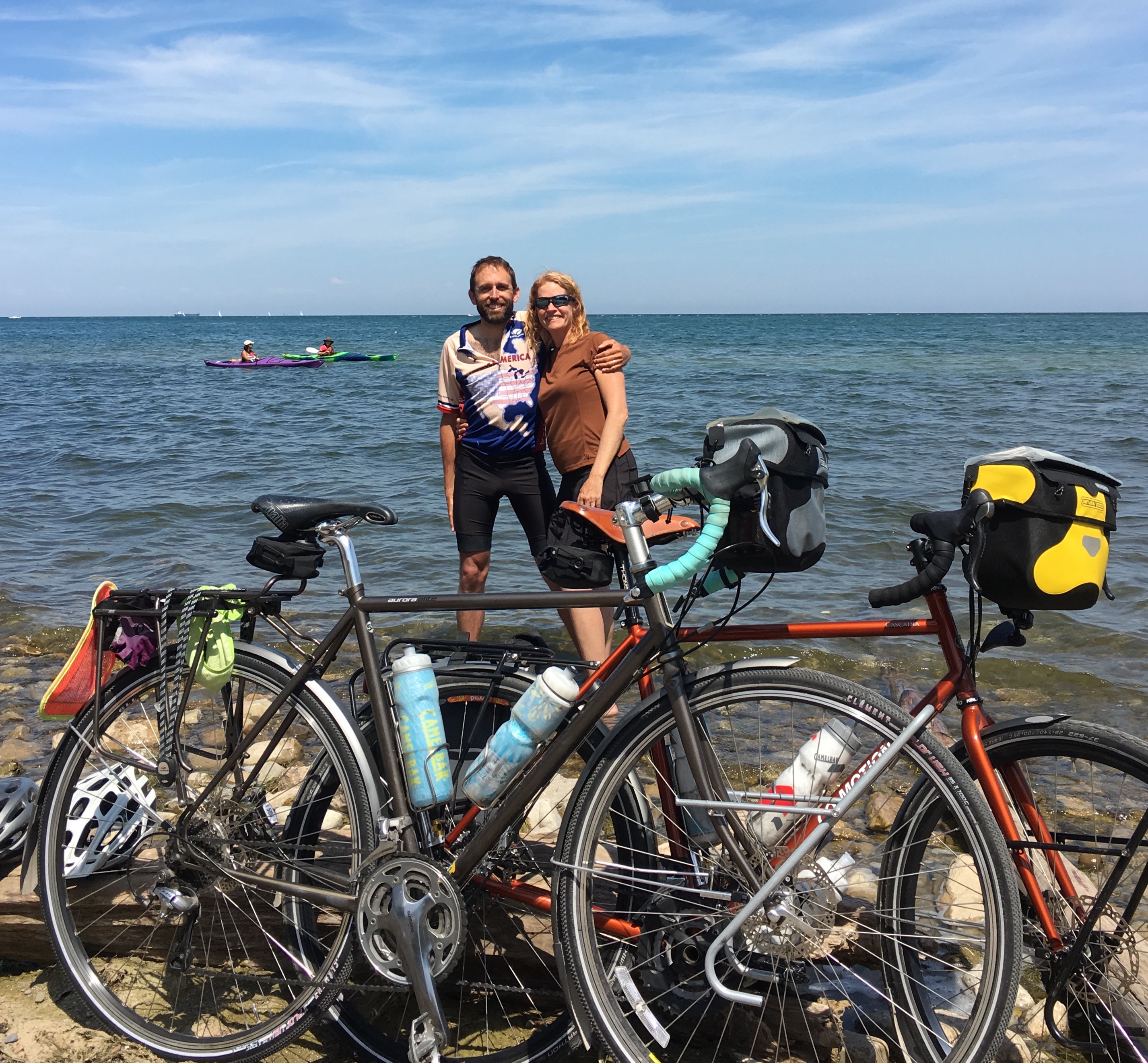 Lake Ontario at Niagara-On-The-Lake, Ontario Canada